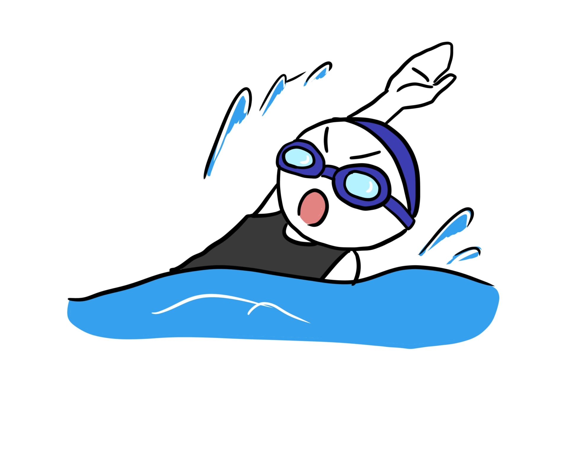 swimming